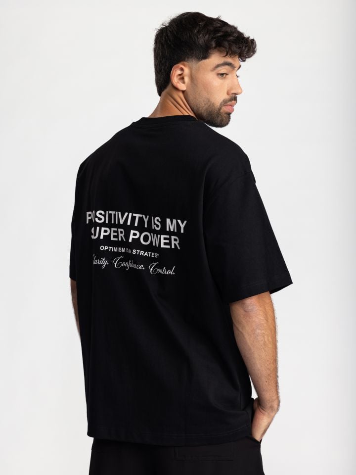 טישרט אובר סייז POSITIVITY