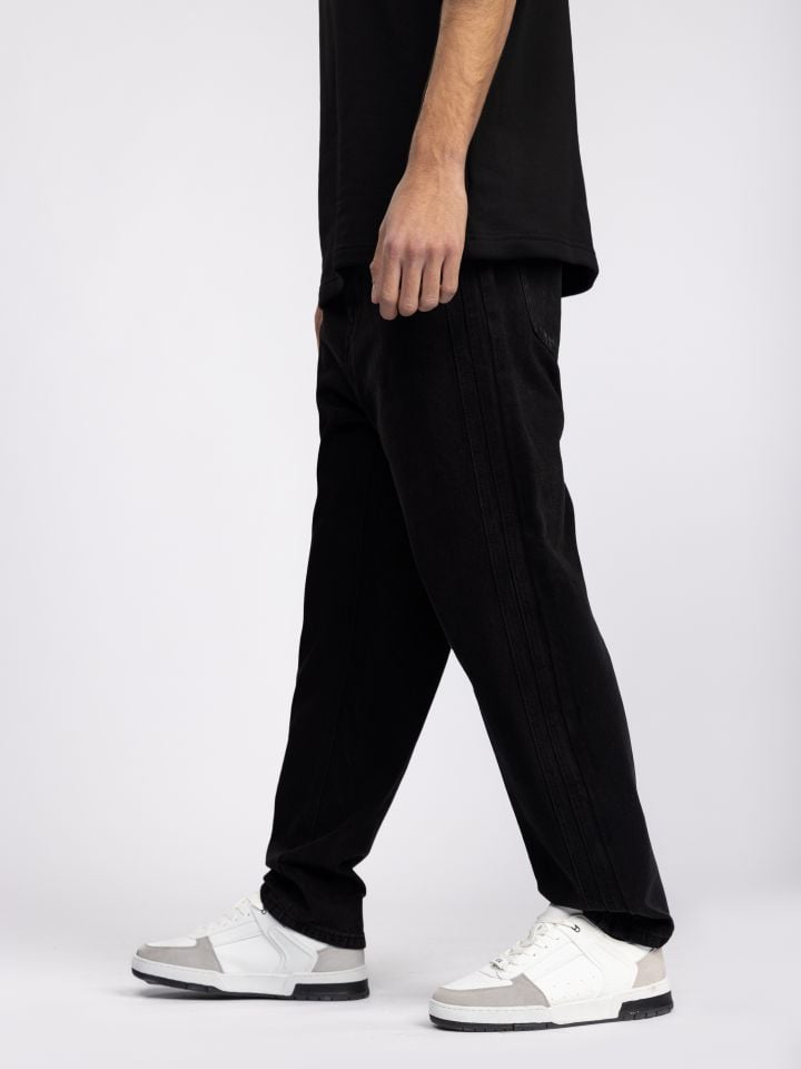 גינס לגבר עם פסי צד