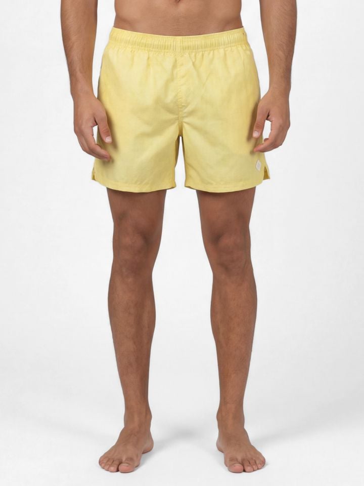 בגד ים שורטס עם גומי במותן