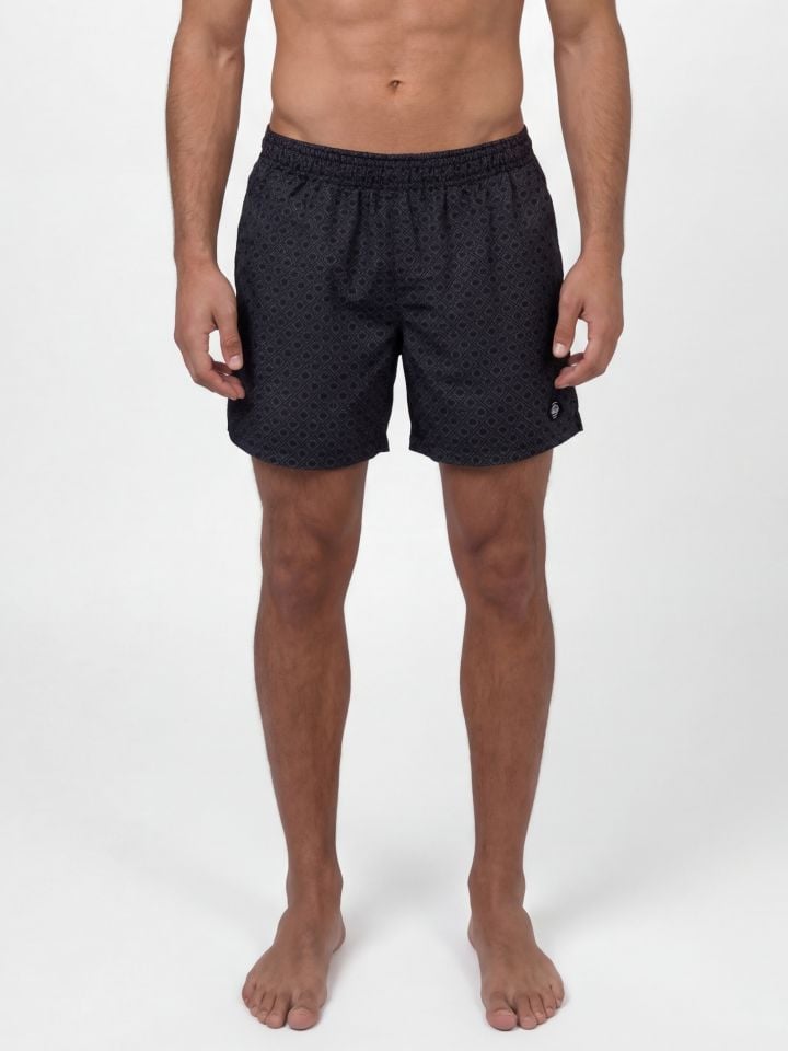 בגד ים שורטס עם גומי במותן