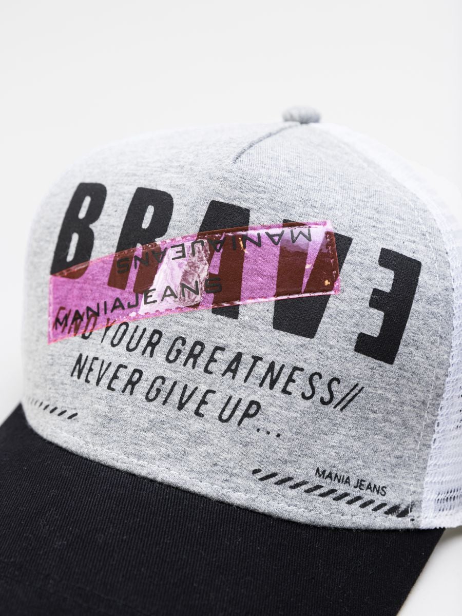 כובע מצחייה מודפס