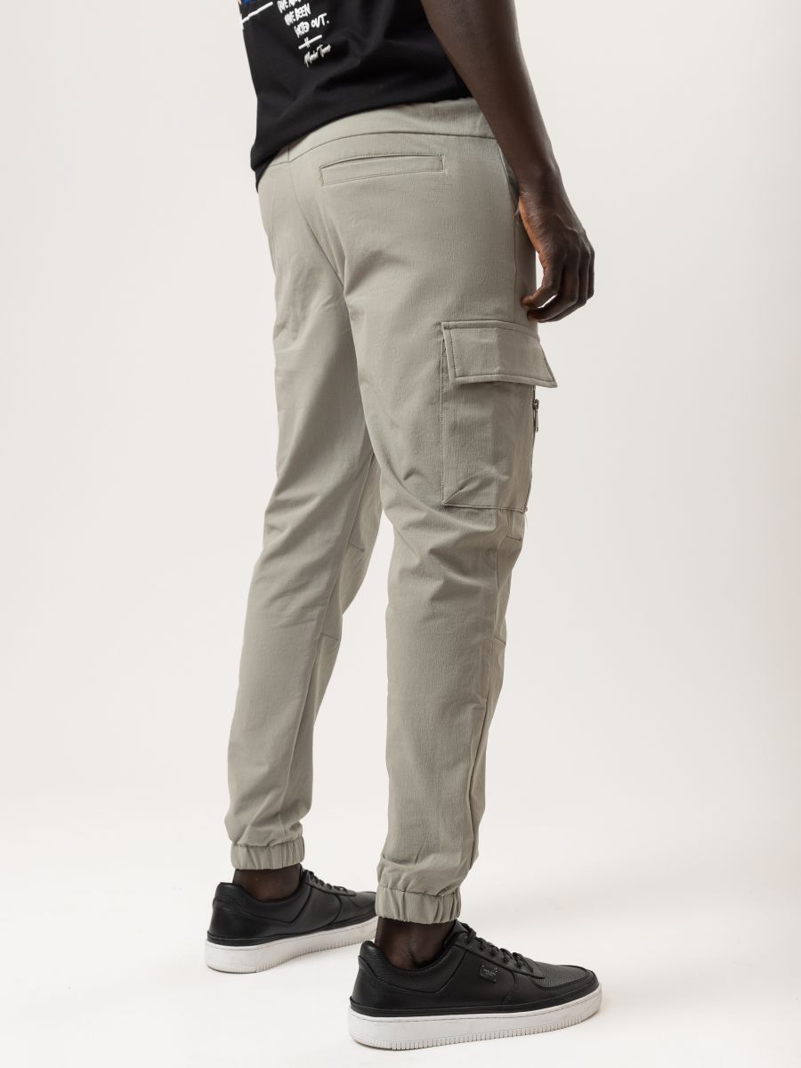 מכנסי דגמח עם כיסים מרובעים