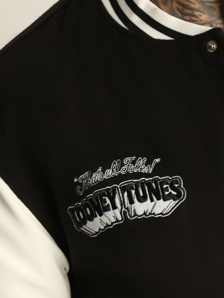 ג’קט בומבר לגבר LOONEY TUNES TOUR GUIDES