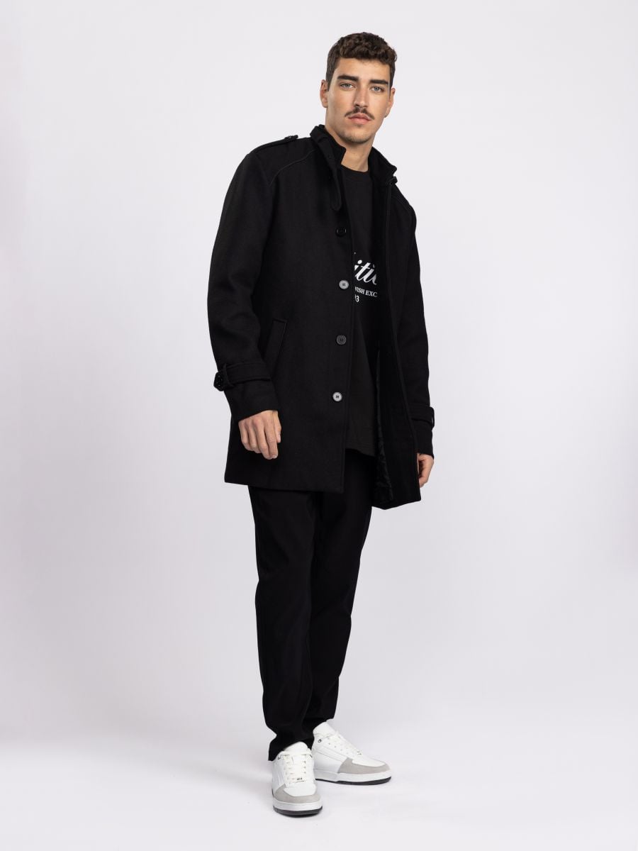 מעיל טרנץ’ ארוך לגבר NICOLAS