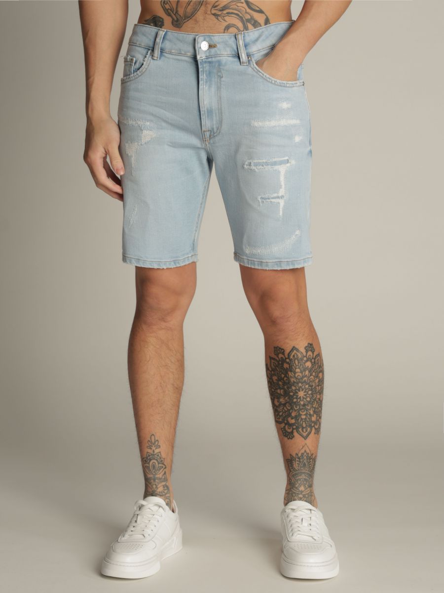 מכנסי ברמודה ג’’ינס לגבר DANI