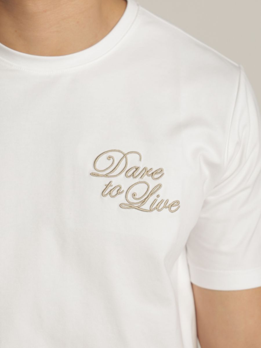 טי שירט DARE TO LIVE