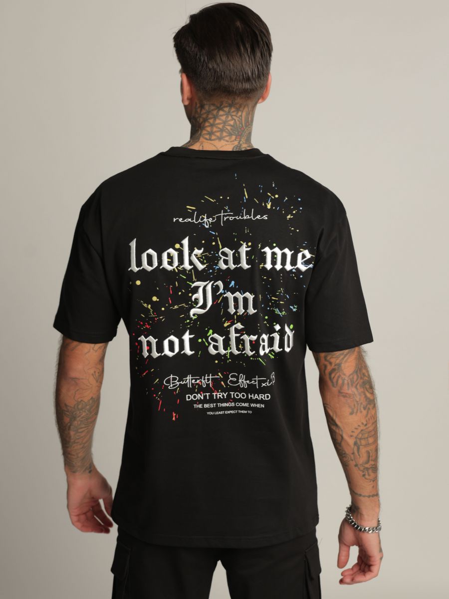 טי שירט NOT AFRAID