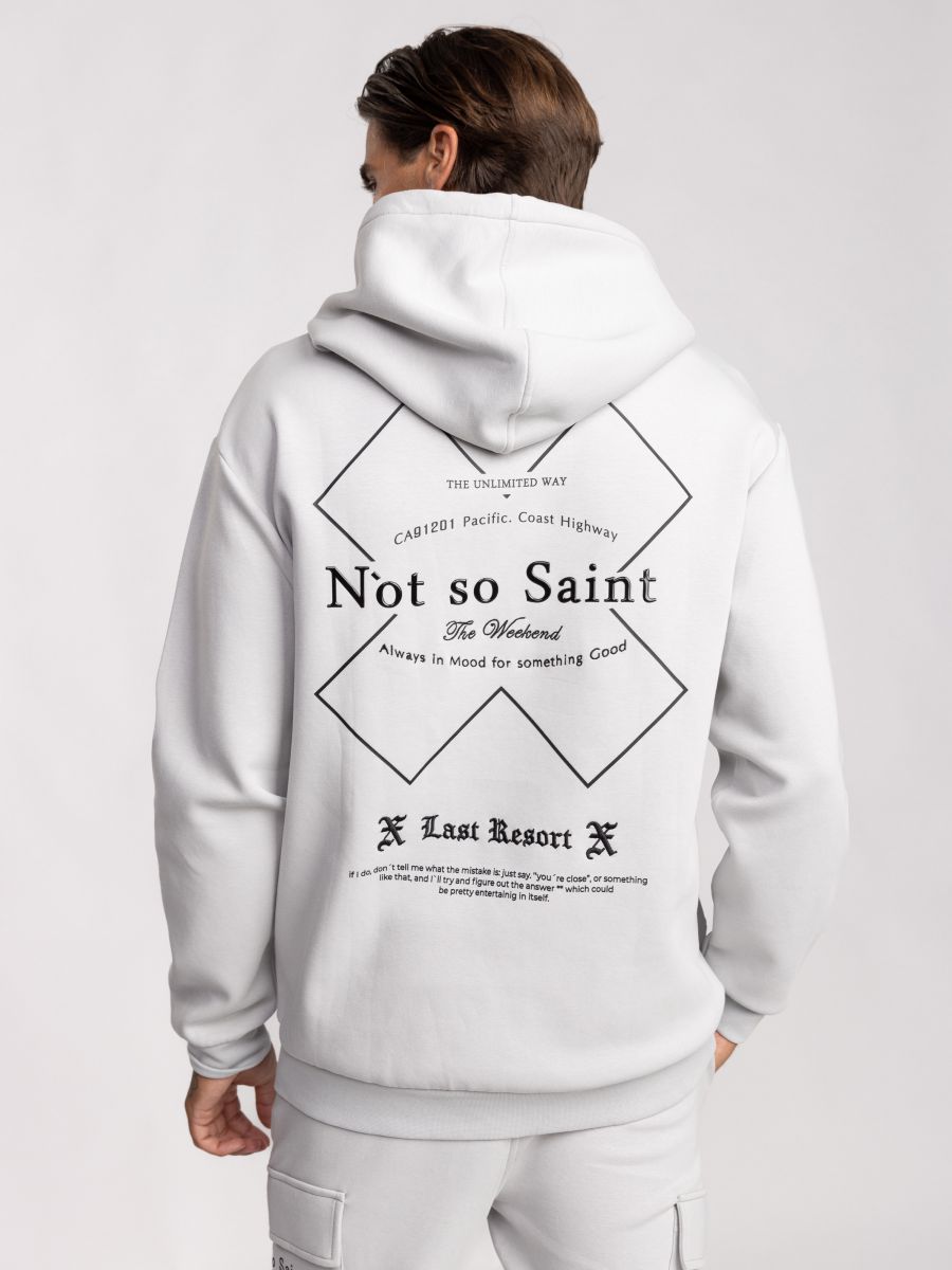 פוטר קפוצ’’ון לגבר NOT SO SAINT
