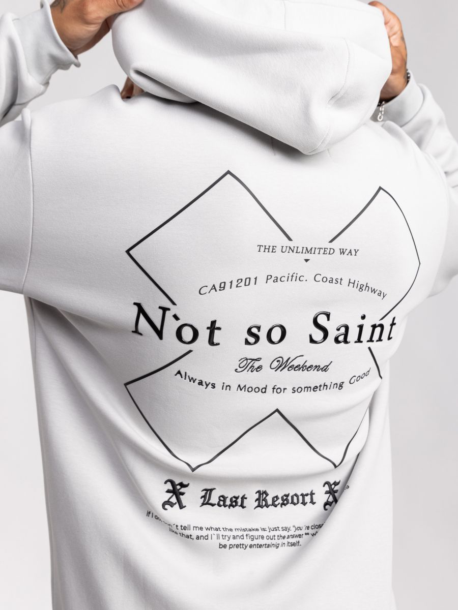 פוטר קפוצ’’ון לגבר NOT SO SAINT