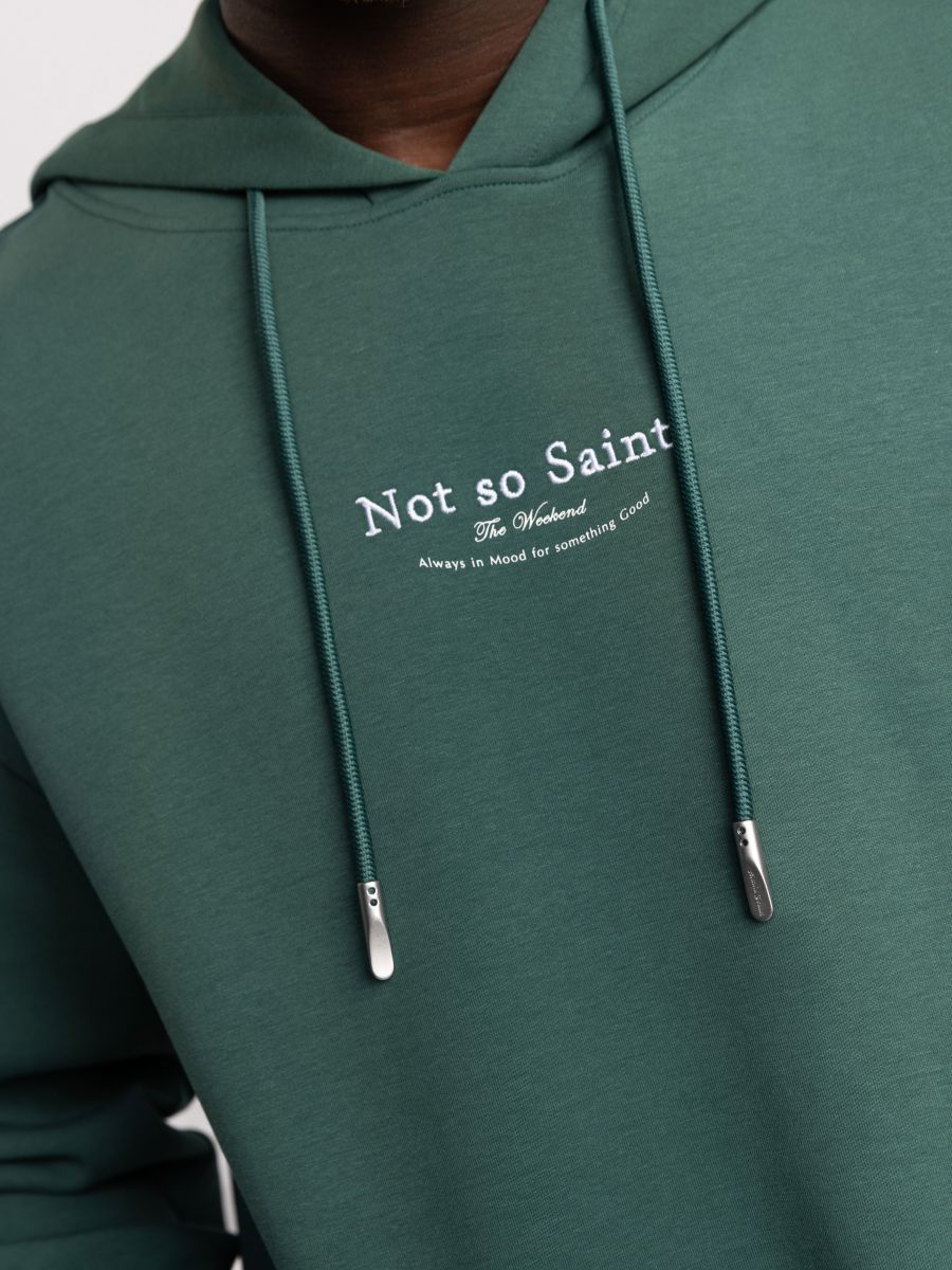 פוטר קפוצ’’ון לגבר NOT SO SAINT