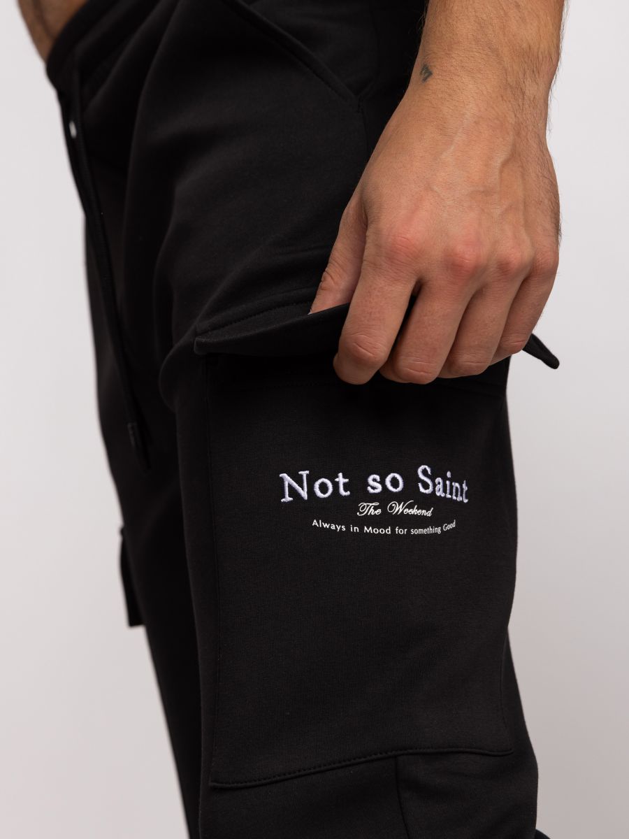 מכנסי פוטר לגבר NOT SO SAINT