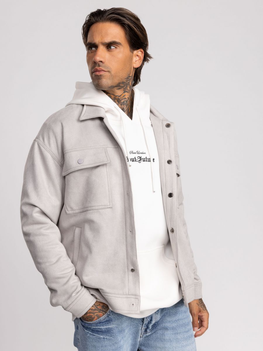 גקט לגבר עם כיסים בחזית