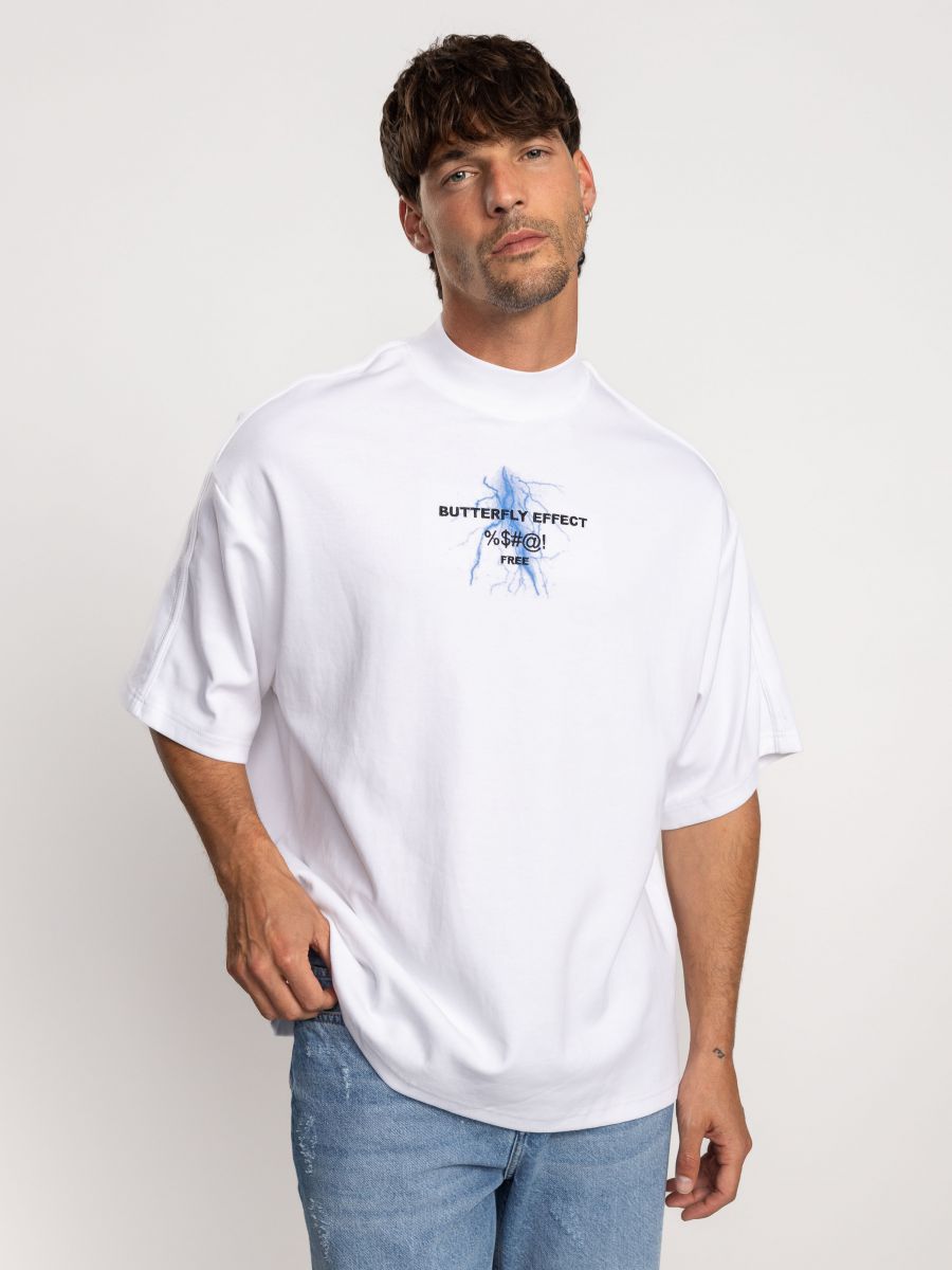 טי שירט אובר סייז BUTTERFLY