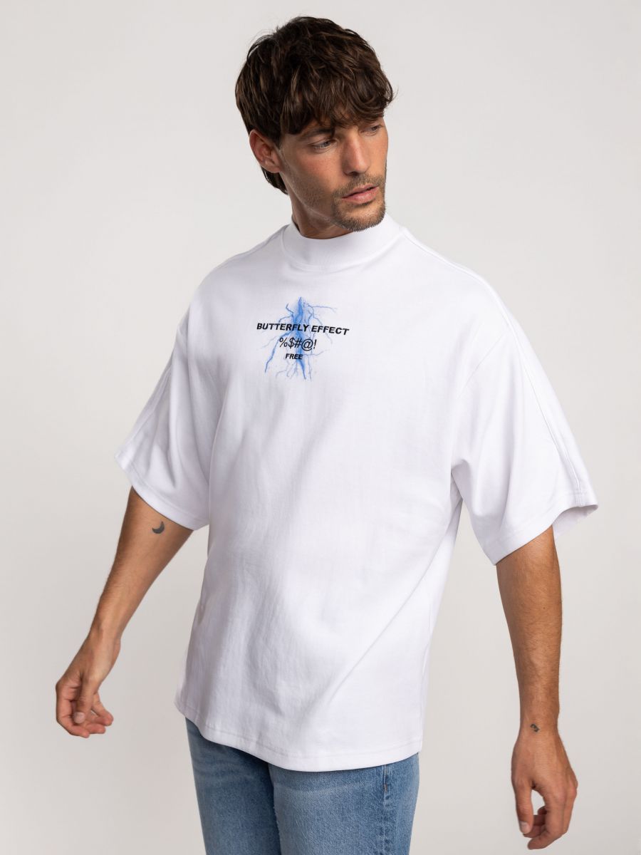 טי שירט אובר סייז BUTTERFLY