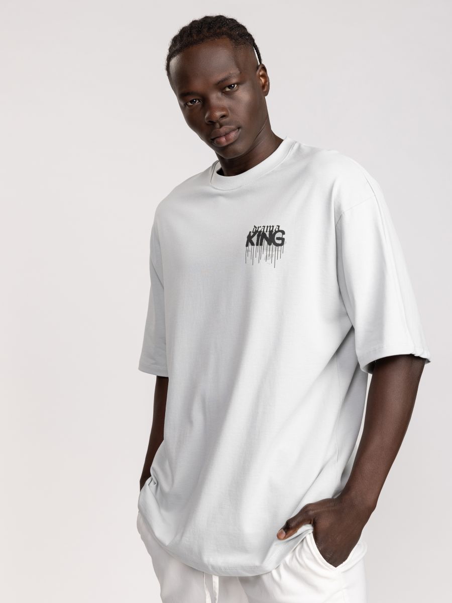חולצת טישירט אוברסייז לגבר DRAMA KING