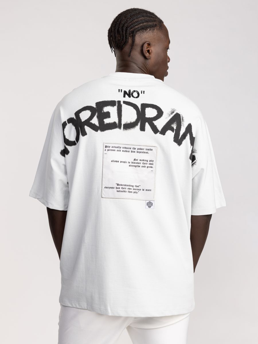 חולצת טישירט אוברסייז לגבר DRAMA KING