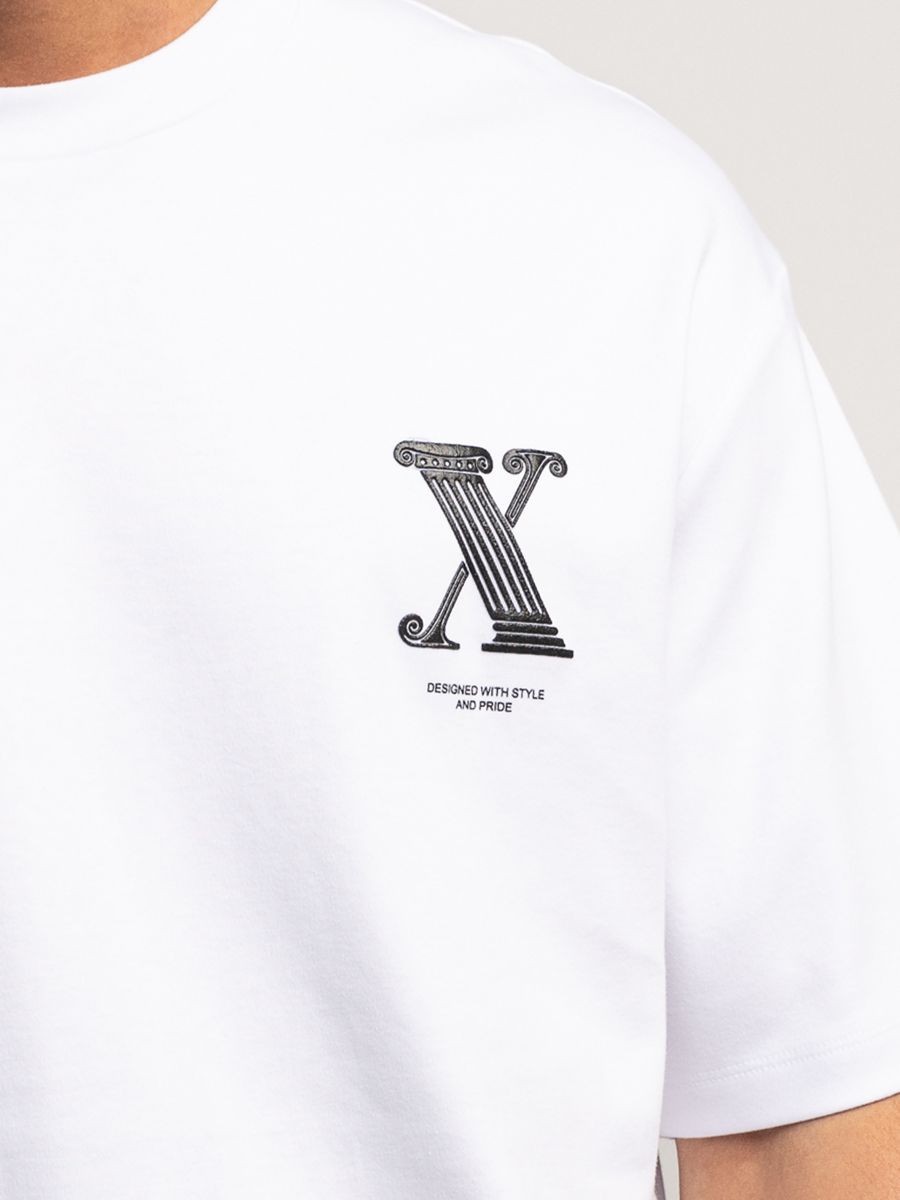 חולצת טישירט אוברסייז לגבר X