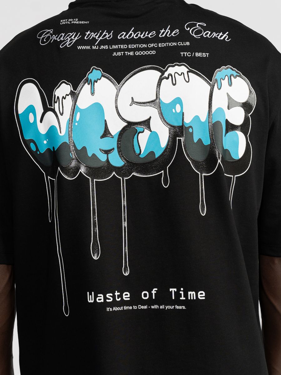 טישרט WASTE אובר סייז