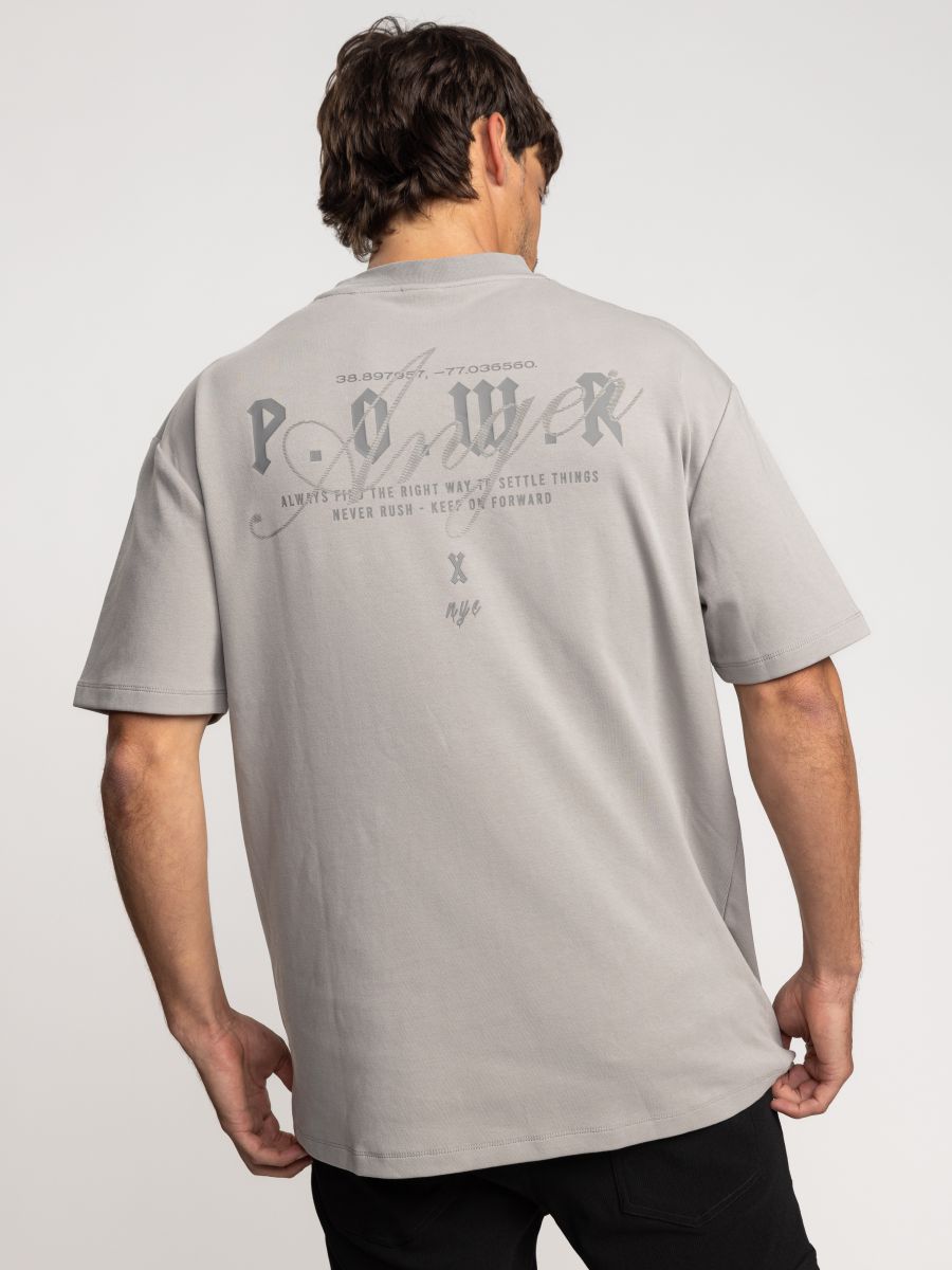 טישרט אובר סייז P.W.E.R