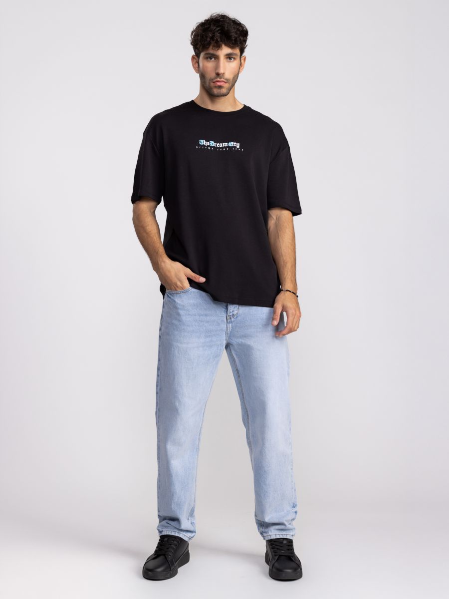 חולצת טישירט אוברסייז לגבר NYC