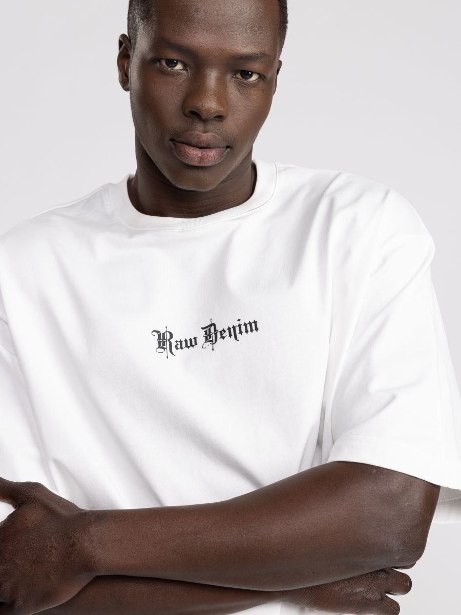 חולצת טישירט לגבר RAW DENIM