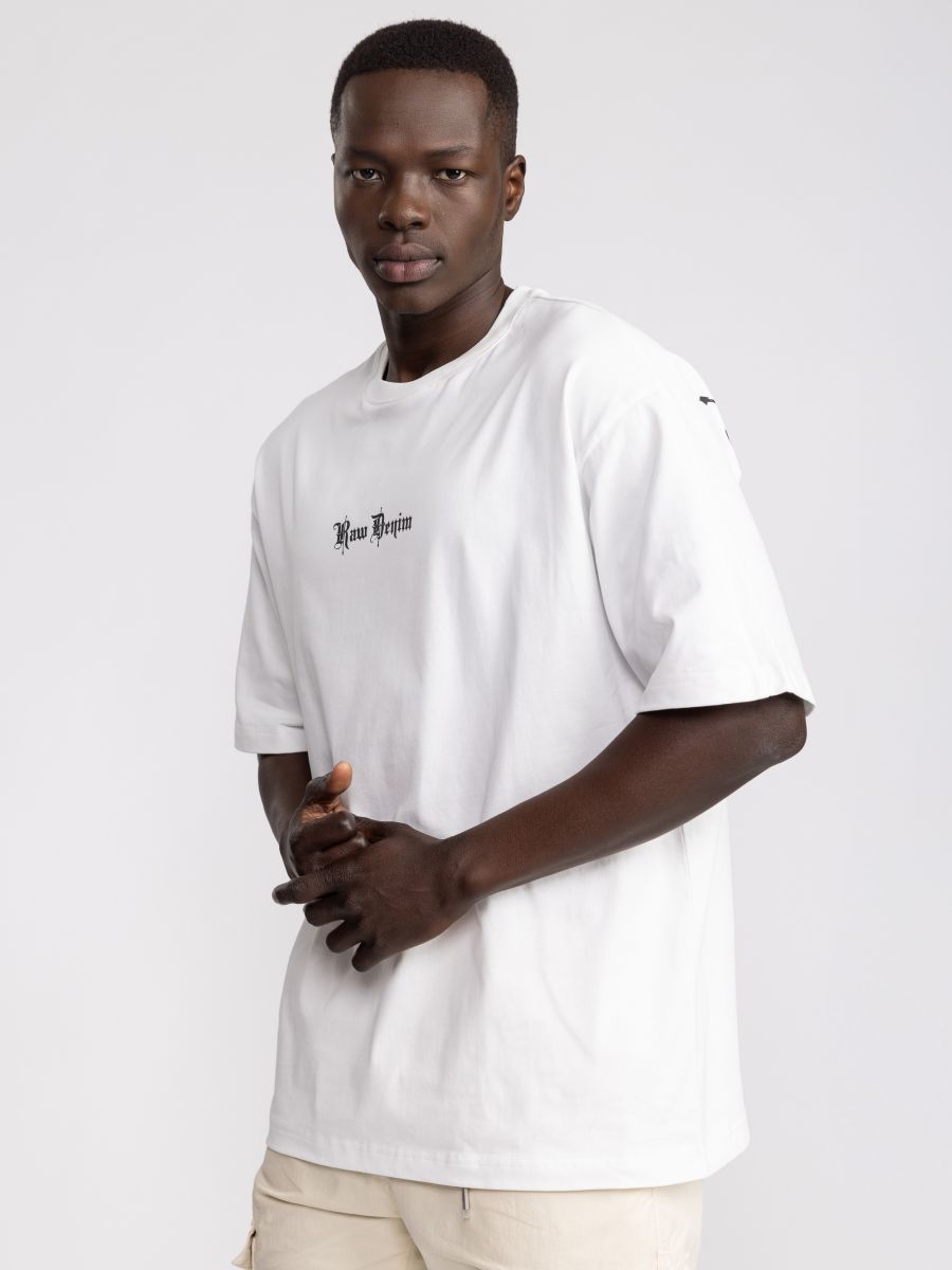 חולצת טישירט לגבר RAW DENIM