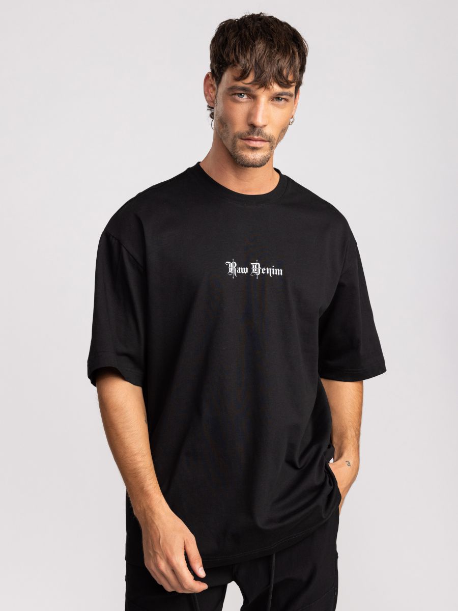 חולצת טישירט לגבר RAW DENIM