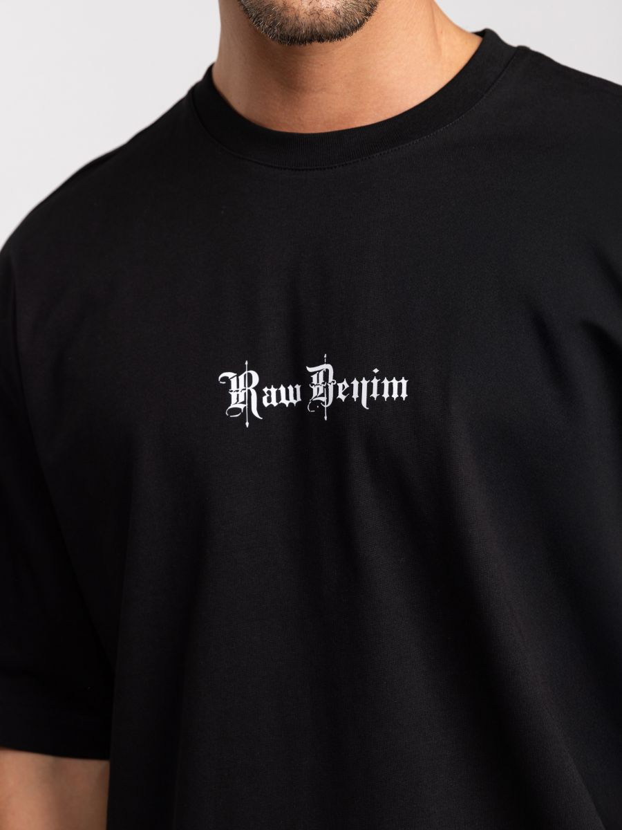 חולצת טישירט לגבר RAW DENIM