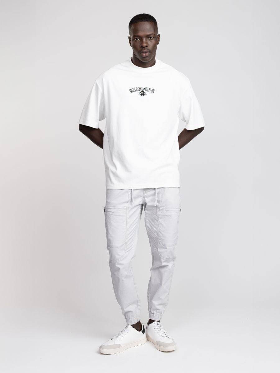 חולצת טי שירט אוברסייז לגבר Real Deal