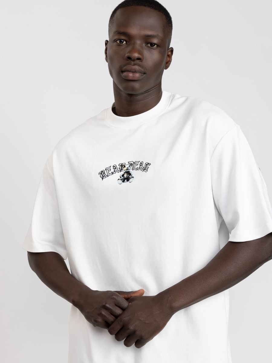 חולצת טי שירט אוברסייז לגבר Real Deal