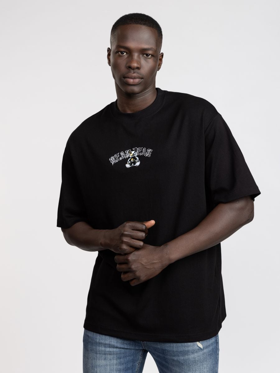 חולצת טי שירט אוברסייז לגבר Real Deal