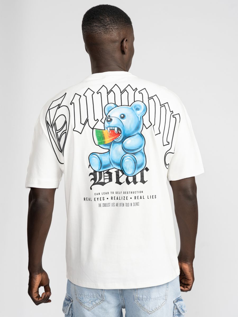 חולצת טישירט אוברסייז לגבר BEAR