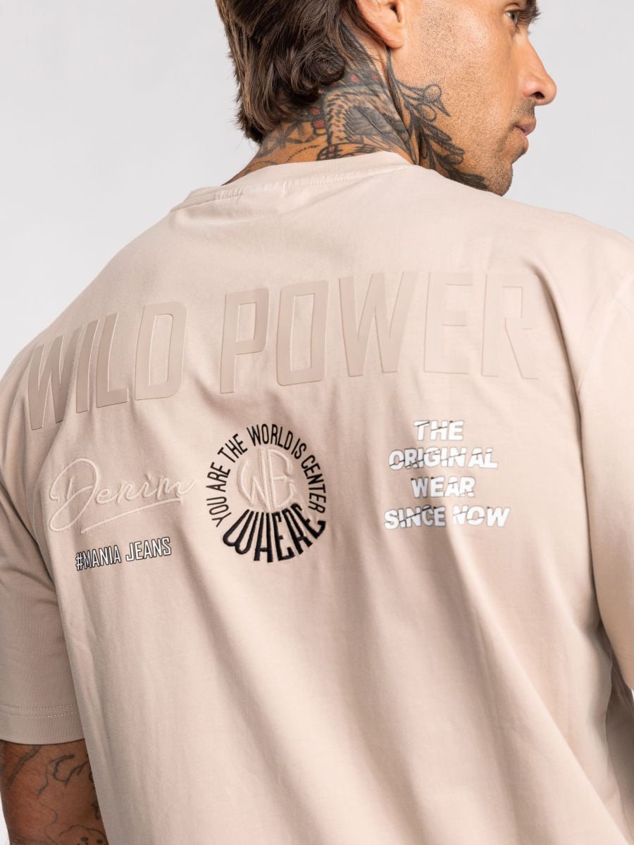 טישרט לגבר WILD POWER