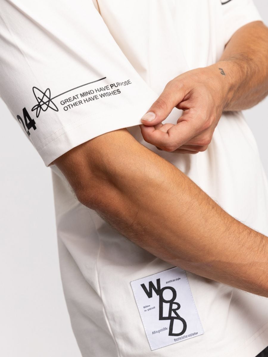 חולצת טישירט אוברסייז לגבר SY24