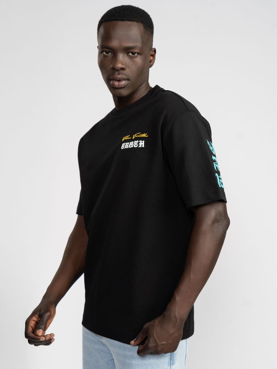 טישרט אובר סייז לגבר TRUTH