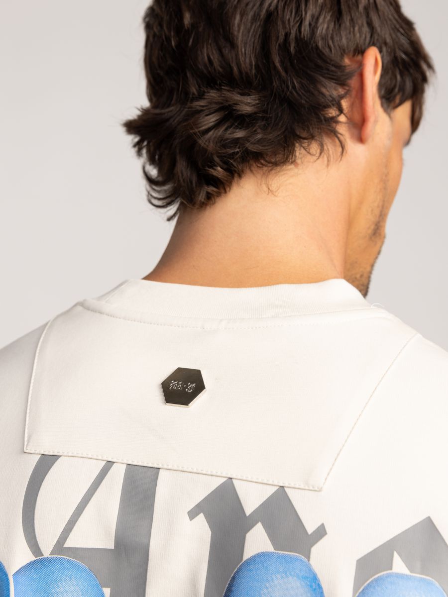 חולצת טישירט אוברסייז לגבר LOS ANGELES