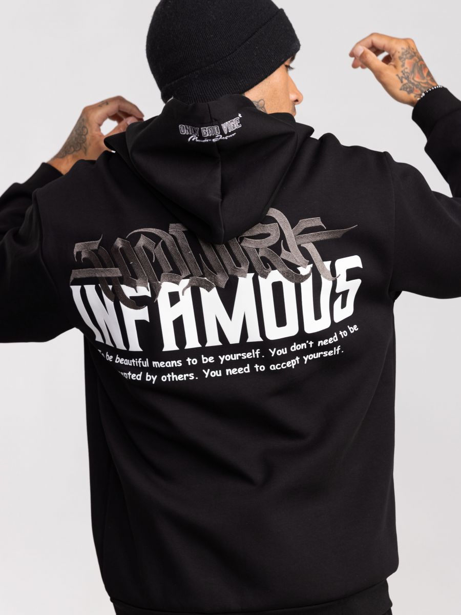 פוטר קפוצ’’ון לגבר INFAMOUS