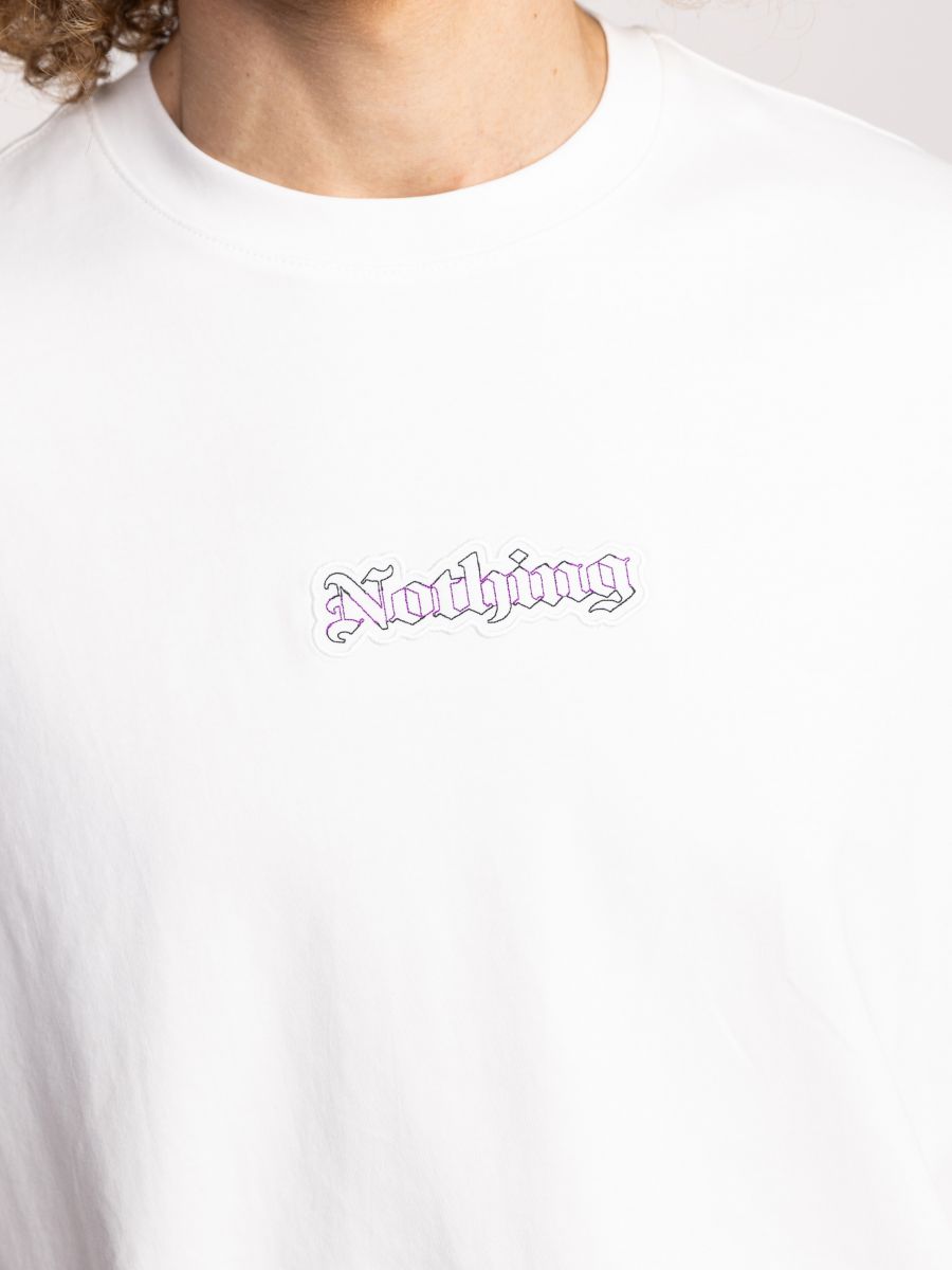 טישרט אובר סייז לגבר Nothing