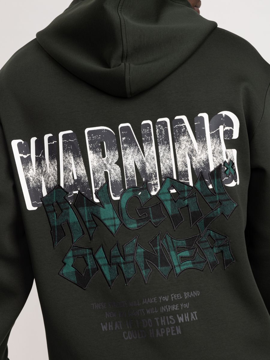 פוטר קפוצ’’ון לגבר WARNING