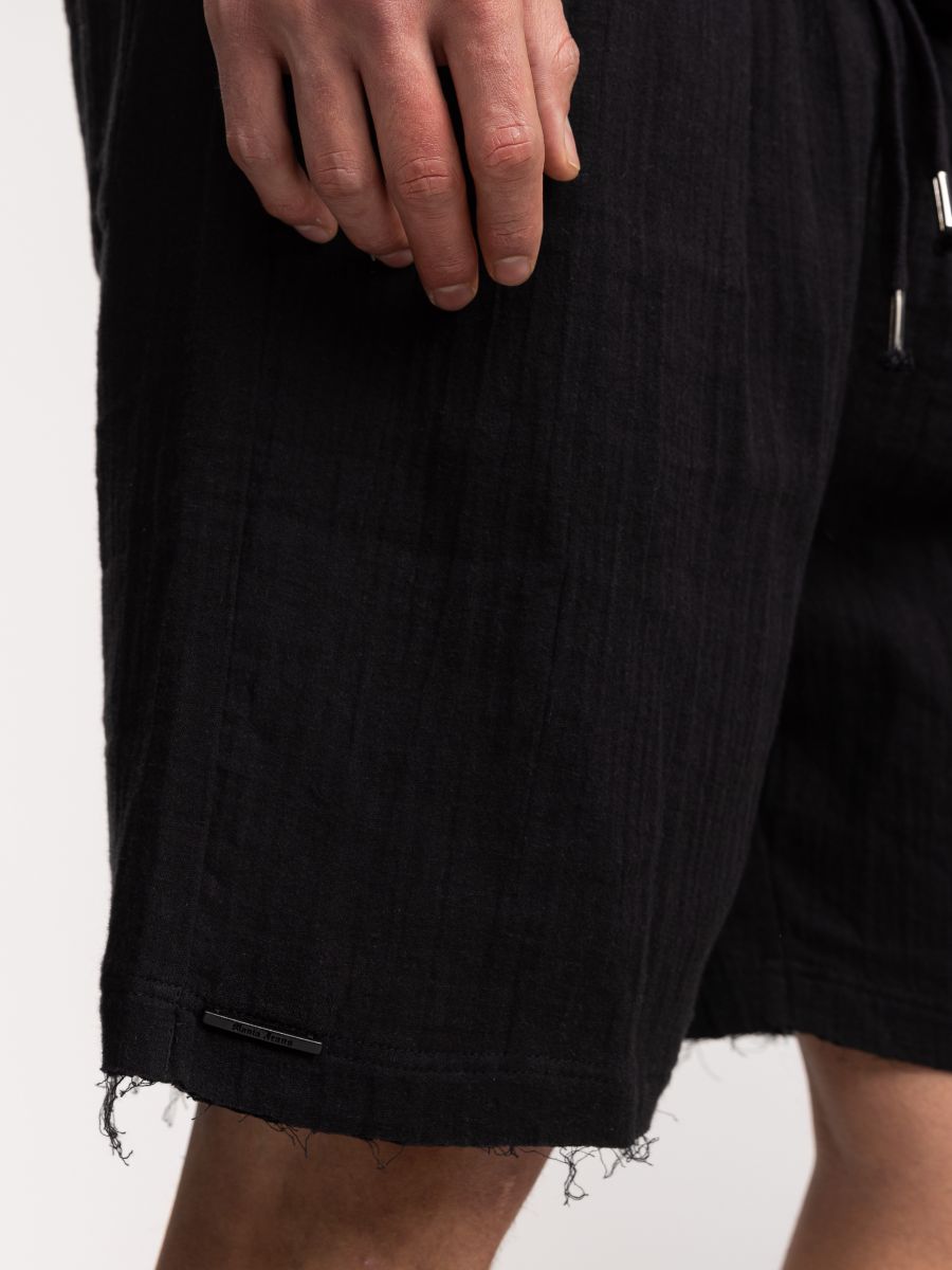 מכנסיים קצרים כותנה ריזורט לגבר