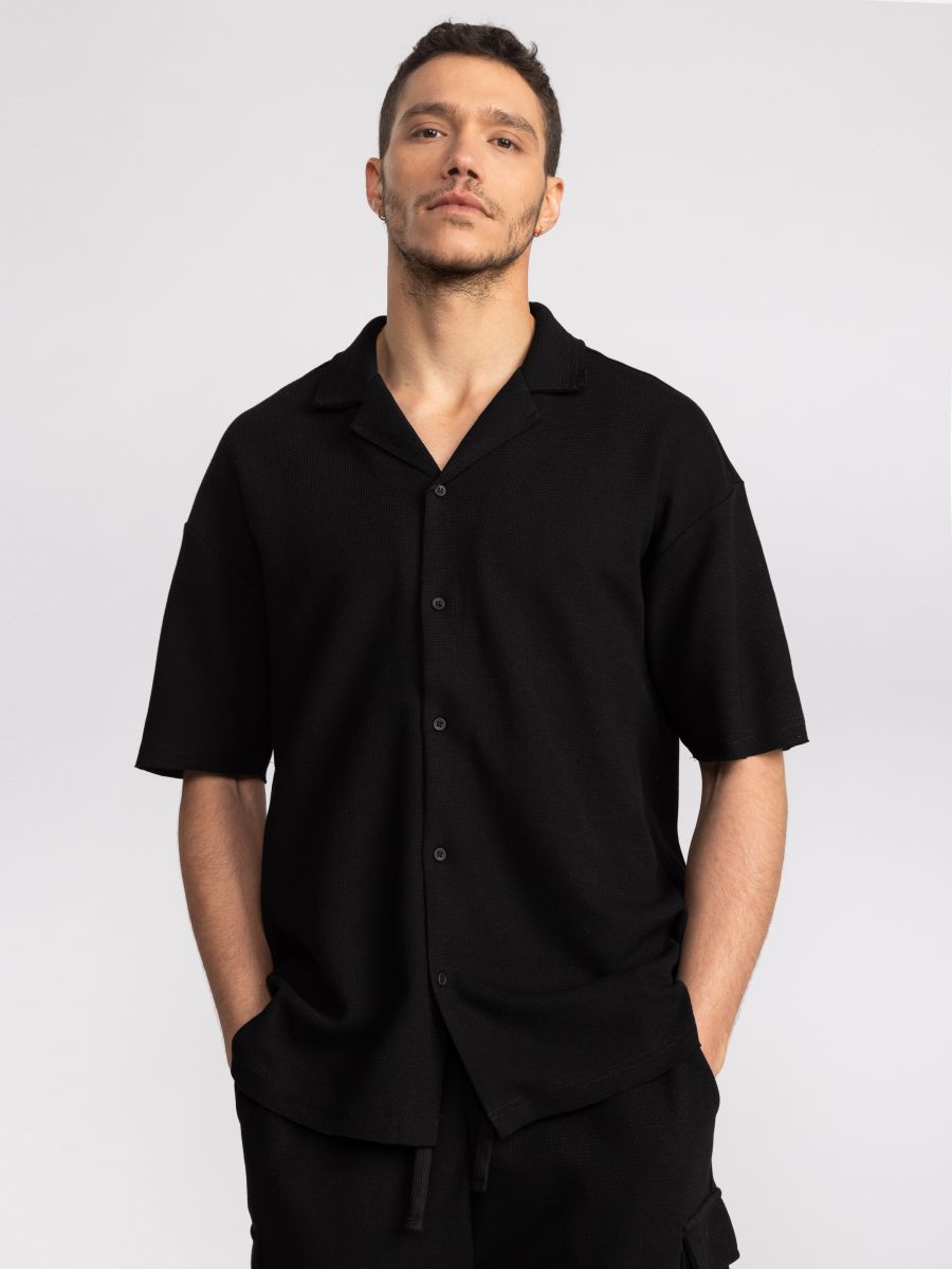 מכופתרת ריזורט קצרה לגבר