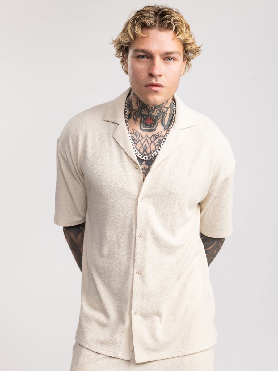 חולצה מכופתרת לגבר ריזורט