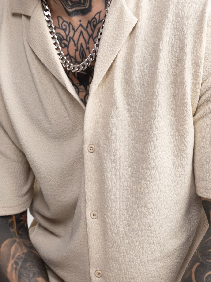 חולצה מכופתרת לגבר ריזורט