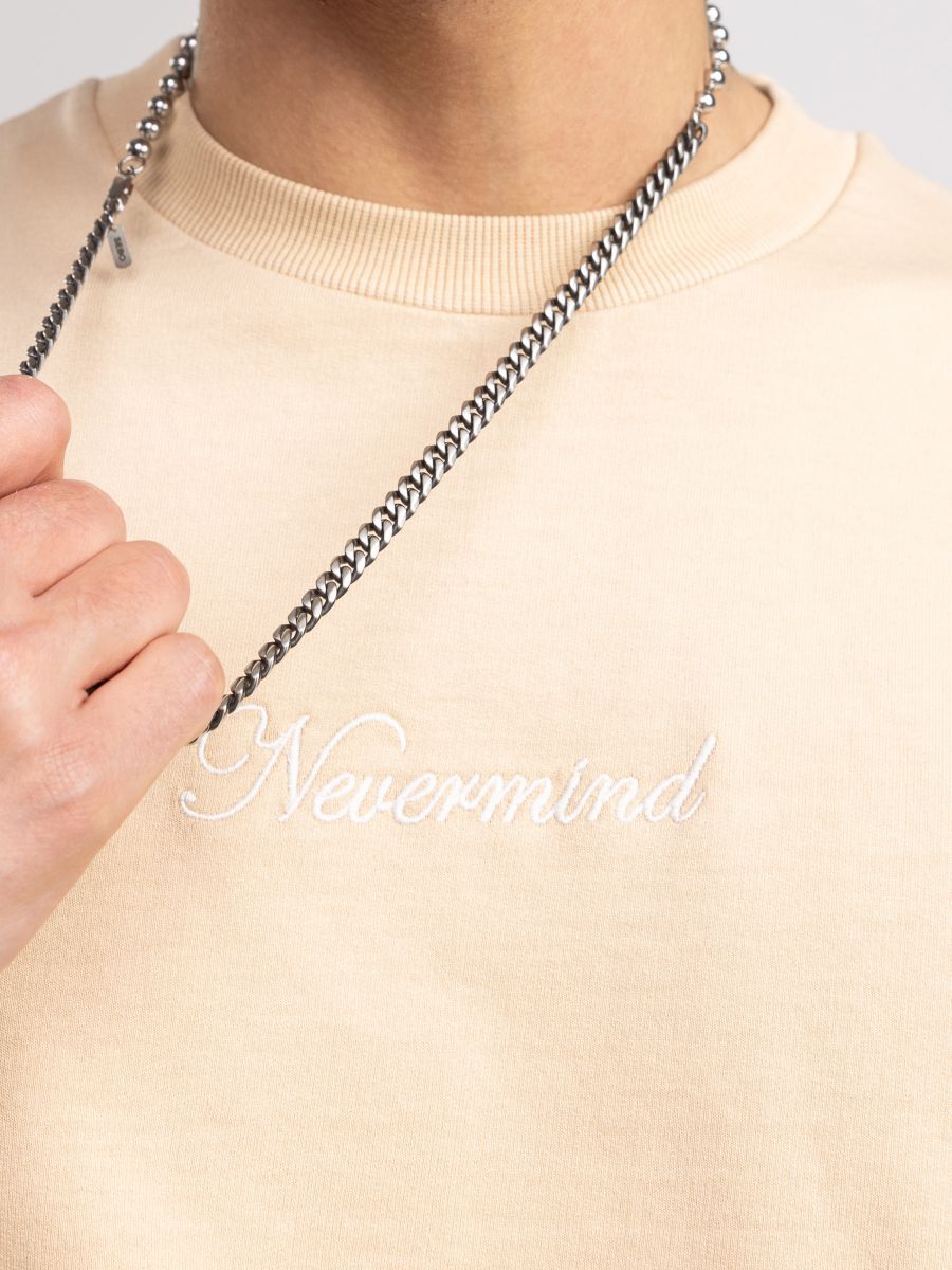 חולצה טי שירט לגבר NEVERMIND