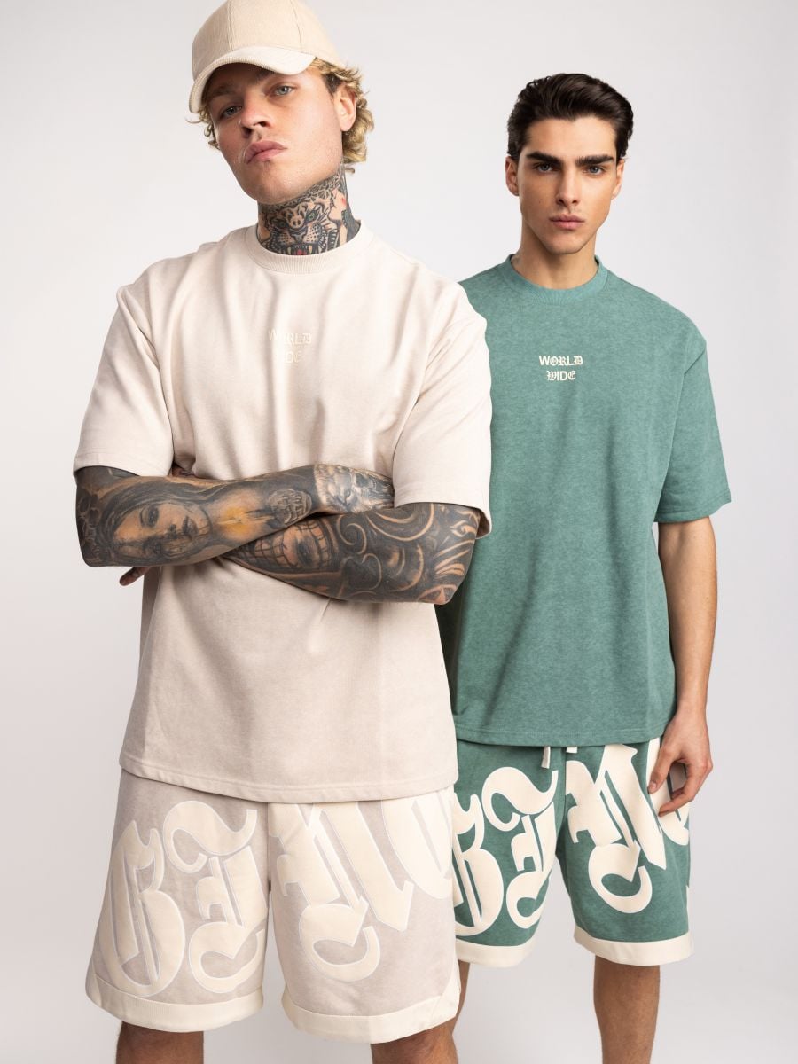 חולצת טישירט לגבר WORLD WIDE