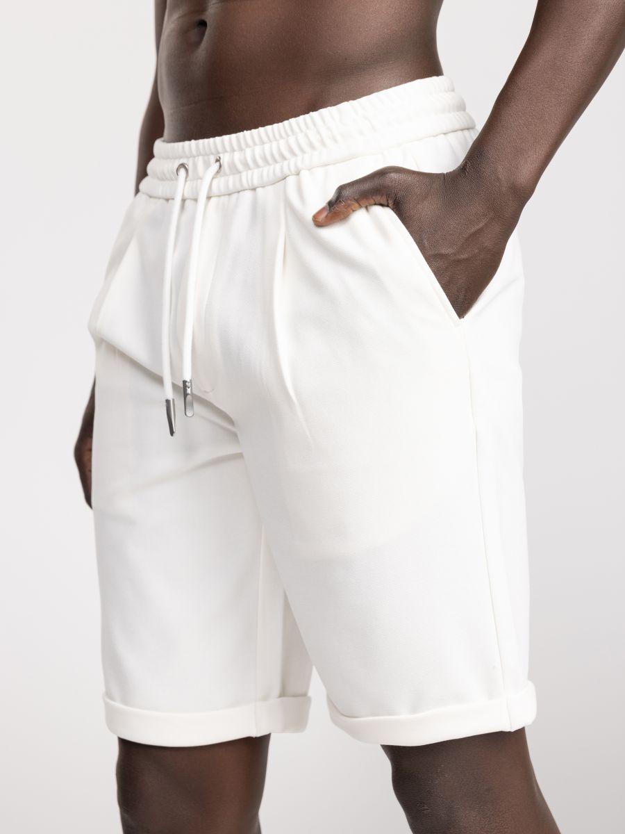 מכנסי ברמודה בד לגבר