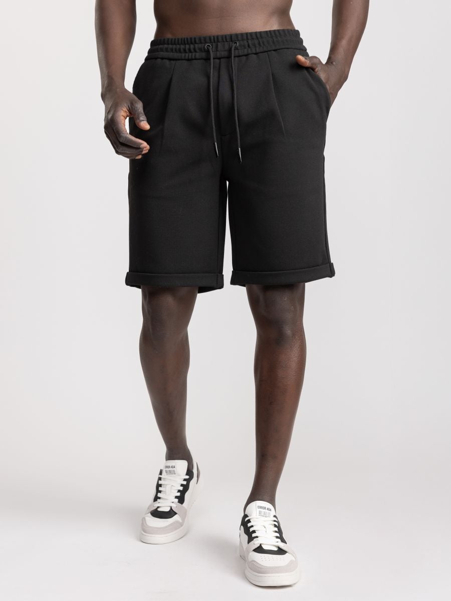 מכנסי ברמודה בד לגבר