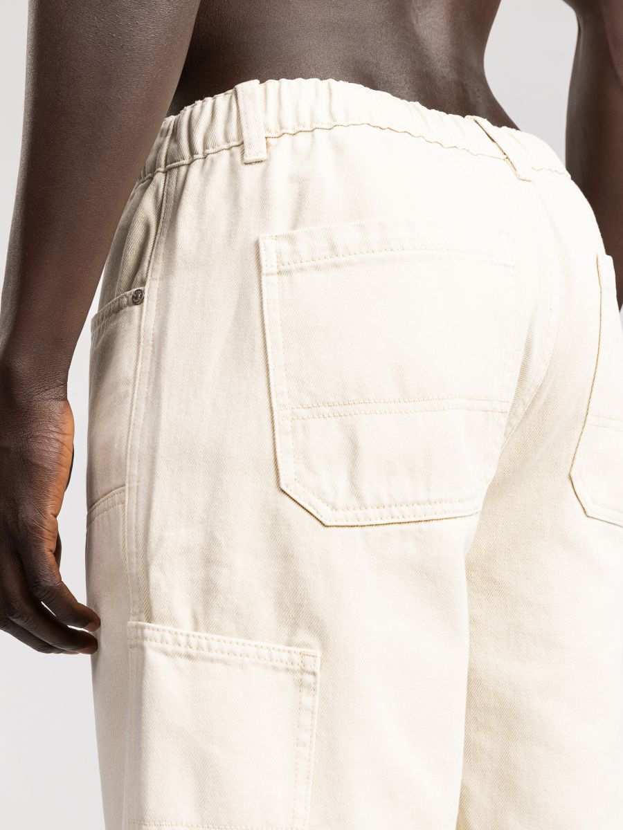 מכנסי קרגו לגבר עם גימור פרום