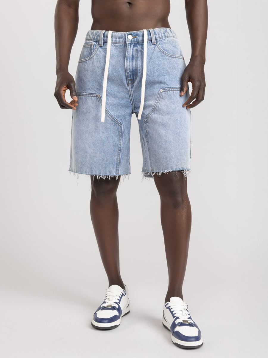 מכנסי קרגו לגבר עם גימור פרום