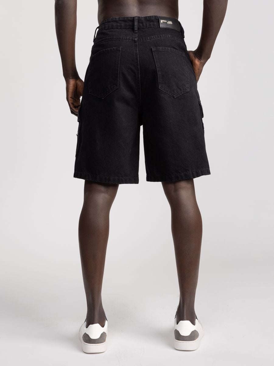 מכנסי ברמודת ג’’ינס לגבר